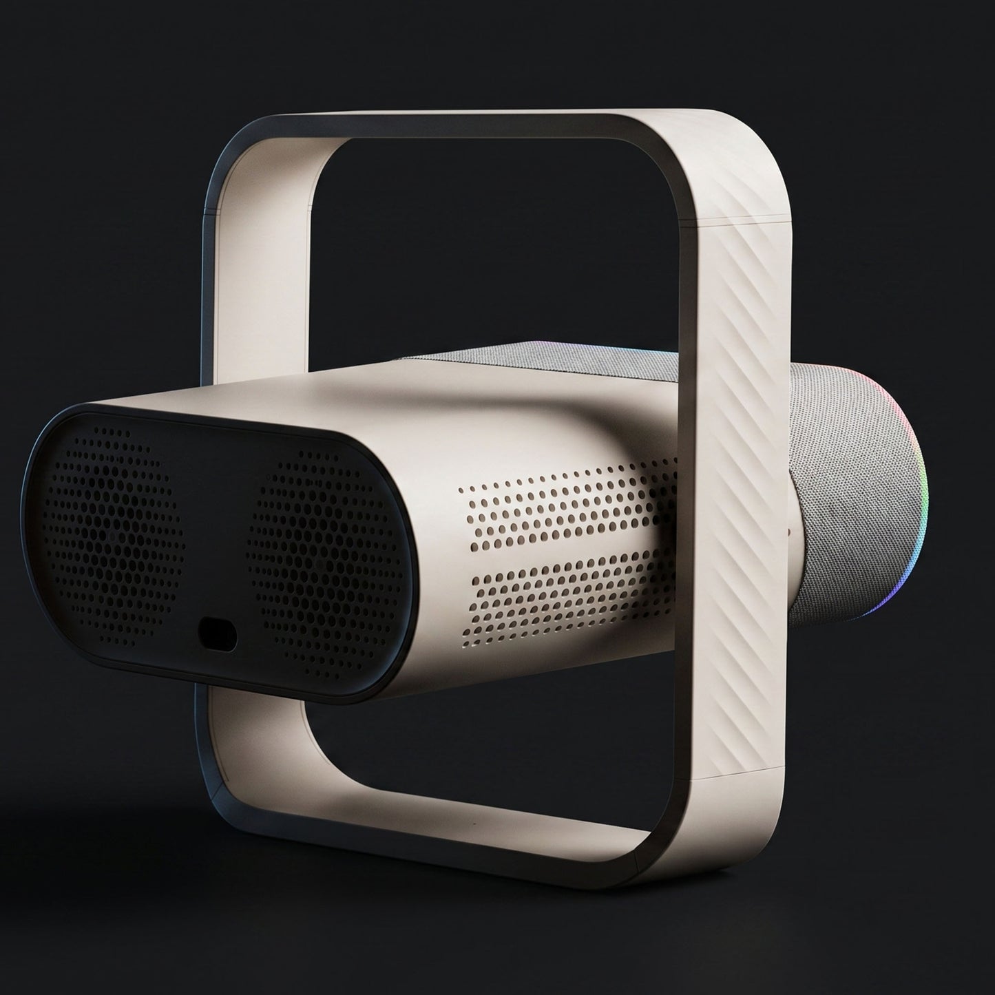 Premium HD Projector with Multi Angle Bracket and Ambient Light | 1080P