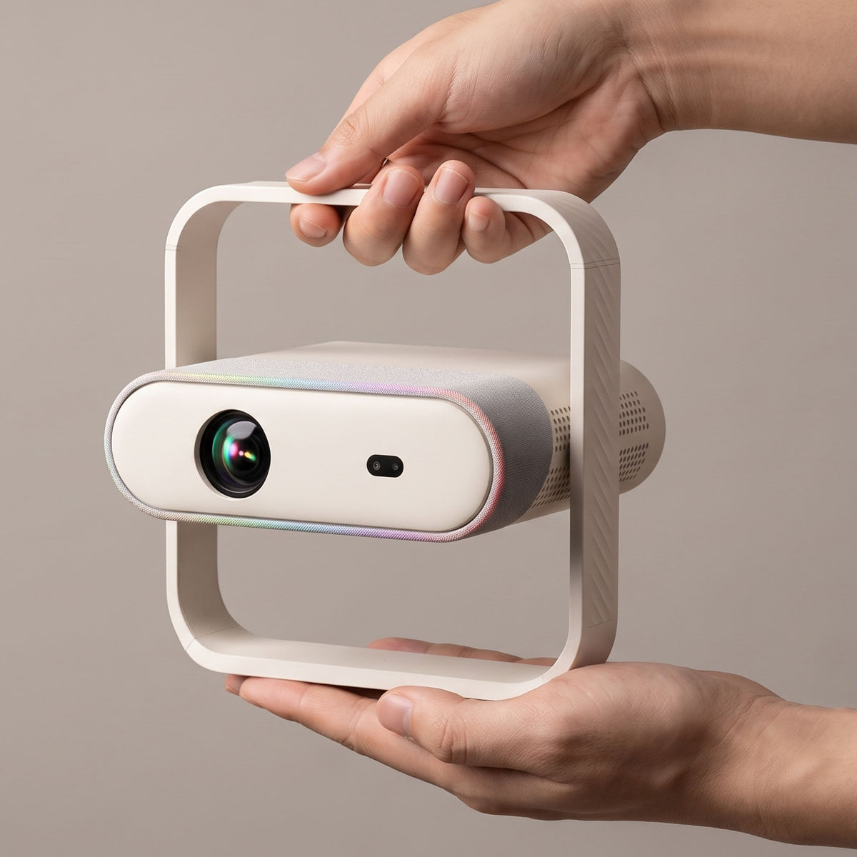 Premium HD Projector with Multi Angle Bracket and Ambient Light | 1080P