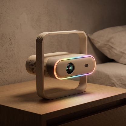 Premium HD Projector with Multi Angle Bracket and Ambient Light | 1080P