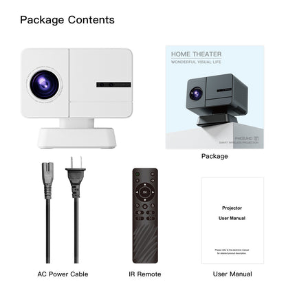 1080P HD Projector with Android 11 800 Lumens, Auto Focus